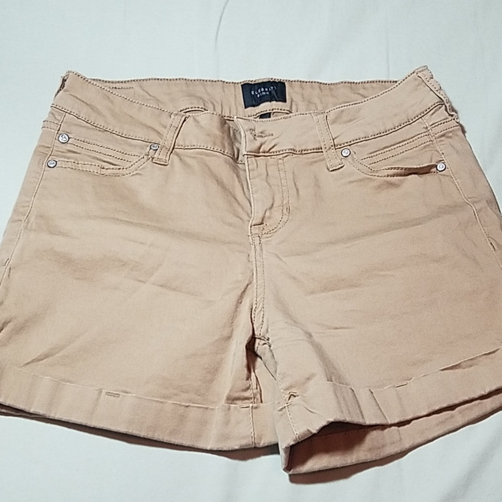 Celebrity Pink khaki shorts